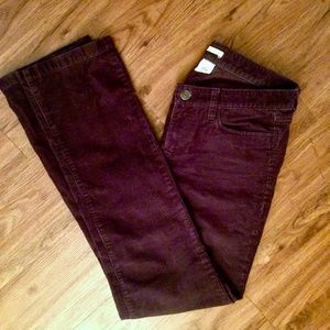Corduroy Pants - Matchstick Boot Leg - Navy Blue